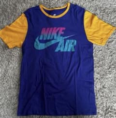 【希少配色】ナイキ AIR Tシャツ バイカラー レイカーズカラー M相当のサムネイル