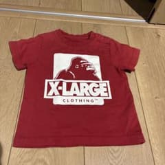 X-LARGE ゴリラプリント 赤 Tシャツのサムネイル