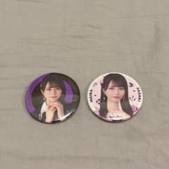 ☆新品同様☆＝LOVE 佐々木舞香 缶バッチ 2個セット - メルカリ