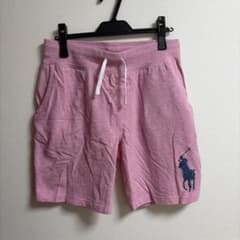 POLO RALPH LAUREN ピンク ハーフパンツ drip - メルカリ