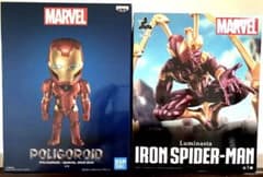 マーベル アイアンマン& スパイダーマン フィギュア