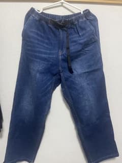 GRAMICCI デニムパンツ ウェビングベルトのサムネイル