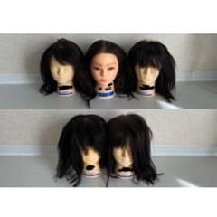 ロングカットウィッグ5体まとめ売り - メルカリ