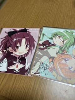 劇場版 魔法少女まどか☆マギカ 入場者特典 ミニ色紙 2枚セットのサムネイル