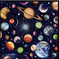 ダイヤモンドビーズアート　惑星　宇宙のサムネイル