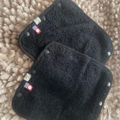 抱っこ紐用 よだれカバー 黒のサムネイル
