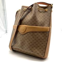 GUCCI グッチ マイクロGG バスケット 巾着 オールドグッチ ショルダー 