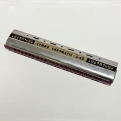 AX75 TOMBO クロマチックシングルハーモニカ S-45 教育用ハーモニカ AX75 TOMBO クロマチックシングルハーモニカ S-45 教育用ハーモニカ