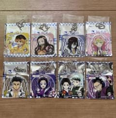 귀멸의 칼날 Joyfull 콜라보레이션 아크릴 키링 8개 세트