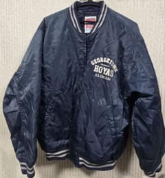 Georgetown Hoyas スタジャン ネイビー - メルカリ