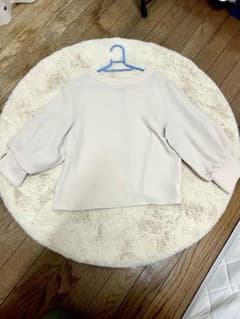 LATO*CALLE 長袖ブラウス ベージュ Mのサムネイル