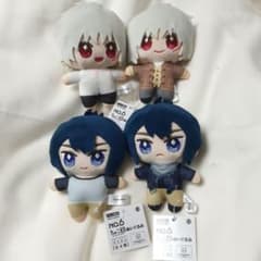 NO.6 ちょこ友ぬいぐるみ ナムコ限定 全4種 全種セット 紫苑 ネズミ