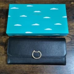 tsumori chisato ブラック 長財布 ネコおこし　ツモリチサトのサムネイル