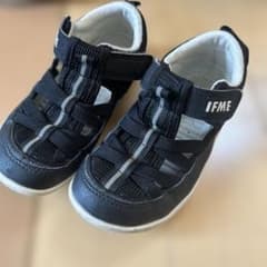 IFME サンダル　ブラック 17.5cmのサムネイル