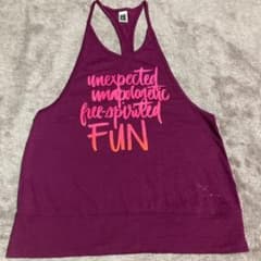 ZUMBA レディースタンク トップ パープルのサムネイル