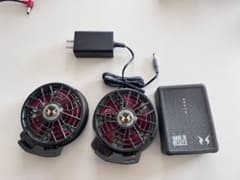 空調服用冷却ファンセット cooling wearのサムネイル