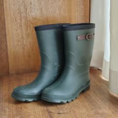 長靴 22cm ダークグリーンのサムネイル