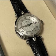 【極美品・箱付】GUCCI グッチ 2040L 純正ベルト シルバー×ブラック 極美品・箱付】GUCCI グッチ 2040L 純正ベルト シルバー×ブラック