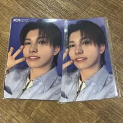 後藤結 トレカ　タワレコ予約会場限定　ko1keyz コイキーズ　2枚セットのサムネイル