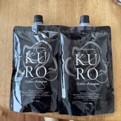 KURO クリームシャンプー ナチュラルブラック 2個セット 新品未開封