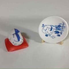 夏目友人帳 ニャンコ先生 陶器風マスコット2点のサムネイル