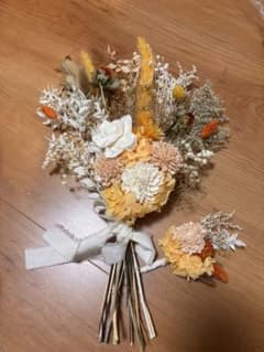 ドライフラワー　ブーケ・ブートニアのサムネイル