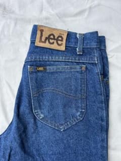 極上品】89年1月製 USA製 Lee デニムパンツ 30×32 濃紺 本革 - メルカリ