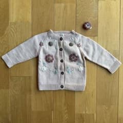 【お揃いのヘアピン付き】 Shirley Bredal カーディガン 12mのサムネイル