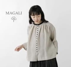 マガリ MAGALI アンティークリネンブラウスのサムネイル