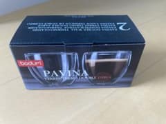 bodum PAVINA ダブルウォールグラス 80ml 2個セット 新品未使用のサムネイル