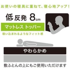 ニトリ セミダブルマットレス 低反発のサムネイル