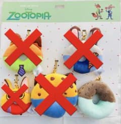 【大人気】ズートピア10周年　フラッシュ　ドーナツキーホルダー　ディズニーストア
