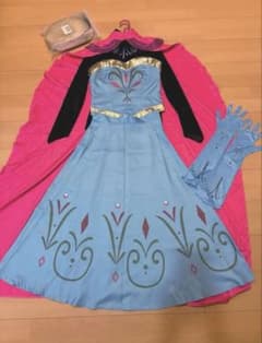 ［値下げしました］大人　Disney エルサ　コスプレ衣装 セット　載冠式のサムネイル