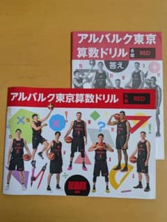 アルバルク東京 算数ドリル 6年 REDのサムネイル