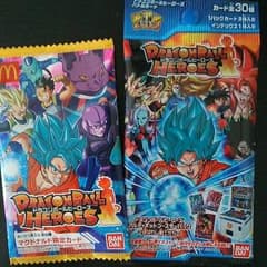 ドラゴンボールヒーローズ未開封ヤムチャブースターパック、限定パックセットのサムネイル