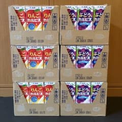 カルピス 紙パック飲料 ジュース 2種 72本セット まとめ売り - メルカリ