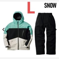 限定カラー ワークマン AEGIS 防水防寒スーツ スノーミント　Sサイズ ワークマン イージス防水防寒スーツ スノーミント L スノーボード