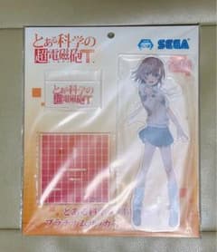 新品未開封 とある科学の超電磁砲T プラチナムザッカアクリルジオラマ 御坂美琴