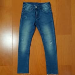 H&M スキニーフィットデニム  ダメージのサムネイル