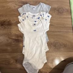 PETIT BATEAU ベビー ボディースーツ 3枚セット 74cmのサムネイル