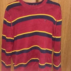 TOMMY HILFIGER ボーダー ニット セーターのサムネイル