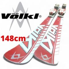 VOLKL☆】148cm スキー板セット♪ 送料無料！ - メルカリ