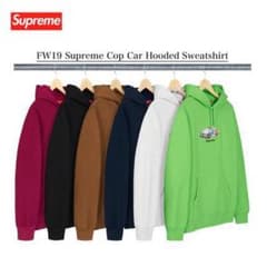 supreme cop car hooded sweatshirt パーカーのサムネイル