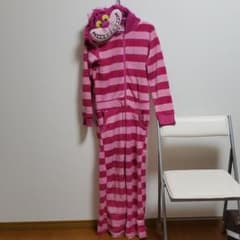 ねこさん専用！ディズニーキャラ不思議の国のアリス　チェシャ猫　パジャマ　着ぐるみのサムネイル