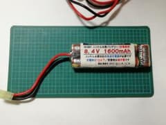 電動ガン ミニs バッテリー ニッスイ 8.4v 1600mAhのサムネイル