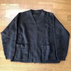 新品 MUJI Labo ウール Vネックカーディガン S-M 無印良品のサムネイル