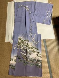 甲斐泰造螺鈿美術染織京友禅訪問着・袋帯セット極美品 - メルカリ