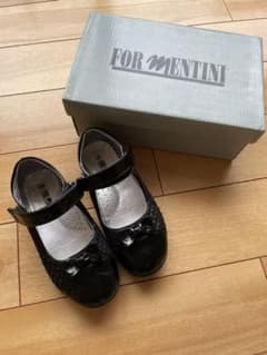FOR MENTINI 黒フォーマルシューズ　17.7センチのサムネイル