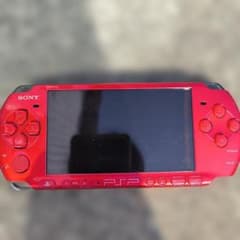 Sony PSP 3000 本体 レッドジャンクのサムネイル