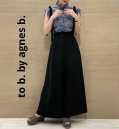 新品未使用to b by agnes bリボンサスペンダーワイドパンツ To b. by agnes b. サスペンダーワイドパンツ 38サイズ - メルカリ